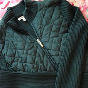 Kohl’s warm layer zip up sweater